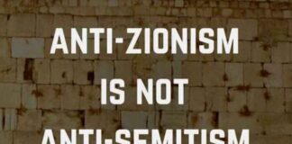Antizionisme is geen antisemitisme