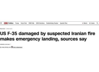 Een F-35 is zojuist “beschadigd“ geraakt boven Iran