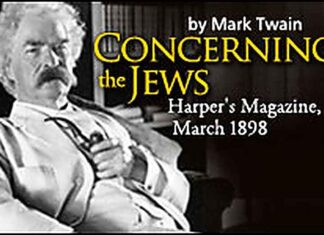 Mark Twain – Het joodse monopolie op alles is de oorzaak van antisemitisme