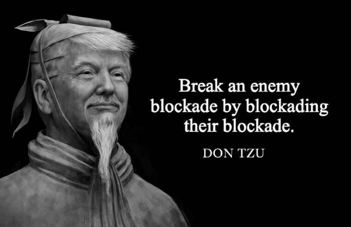 Trumpo-blokkade