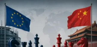 De EU gaat all-in: de Europeanen hebben alleen pionnen op het bord, terwijl de Chinezen over zware stukken beschikken