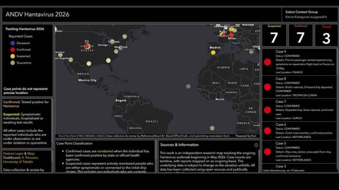 Hantavirus ANDV Global Tracker