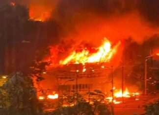 Oreshnik schokt Oekraïense hoofdstad: Kiev in brand na grootste ballistische aanval van de oorlog (VIDEO’S)