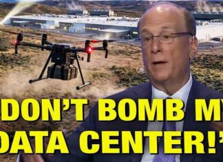 De globalist financiële goeroe en Trump-bondgenoot Larry Fink is doodsbang dat Amerikanen wakker zullen worden, in opstand zullen komen en AI-datacenters zullen gaan saboteren
