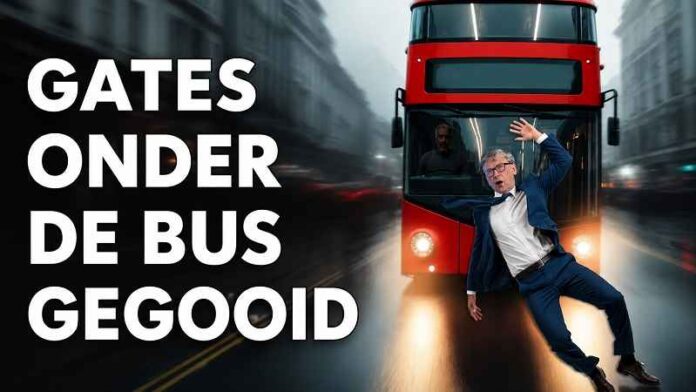 Gates onder de bus