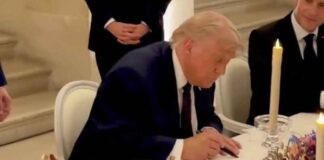 BREAKING: VS en Iran ondertekenen officieel een memorandum van overeenstemming nadat de ondertekeningsceremonie, die oorspronkelijk op vrijdag gepland stond, werd vervroegd naar woensdag – UPDATE: Trump ondertekent het MoU tijdens een diner in het Paleis van Versailles (VIDEO)