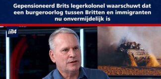 Gepensioneerde kolonel van het Britse leger waarschuwt dat een burgeroorlog tussen Britten en immigranten nu onvermijdelijk is