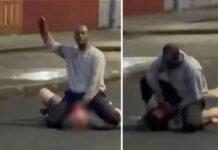 Horror in Belfast: Afrikaanse migrant probeert slachtoffer op straat het hoofd af te zagen
