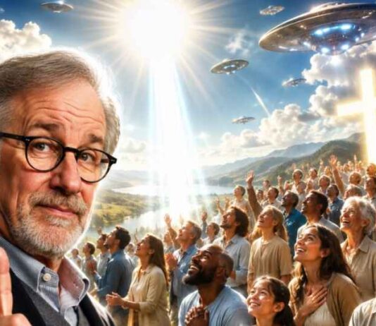 Steven Spielberg gelooft dat Disclosure Day het geloof van christenen over de hele wereld flink op zijn kop zal zetten