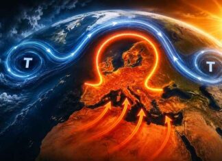 Hittegolf boven Europa: de echte oorzaak is de omega-blokkade – niet CO₂