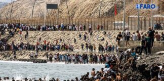 De Italiaanse premier Giorgia Meloni dreigt het Schengenverdrag met Spanje op te schorten na schokkende beelden van jonge Afrikaanse mannen die de Spaanse enclave Ceuta bestormen