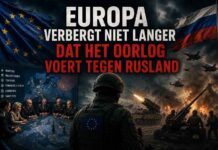 “Europa verbergt niet langer dat het oorlog voert tegen Rusland“