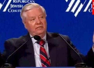Let op degenen die het leven van senator Lindsey Graham vieren