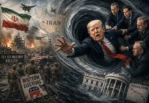Oorlogsmoeë Trump krabbelt opnieuw terug, terwijl adviseurs vrezen dat het conflict zijn presidentschap ‘opslokt’
