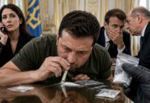 Zelensky ontkent berichten over cocaïne