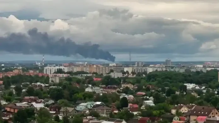 drone-aanval in Rusland