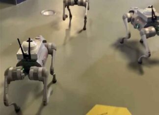 HET BEGINT: Politierobots houden nu toezicht op mensen – De machine wordt de nieuwe ordehandhaver