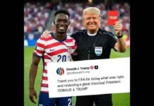 FIFA trok de rode kaart van de Amerikaanse international in na een uitspraak van Trump: fans reageerden met een stortvloed aan memes op social media