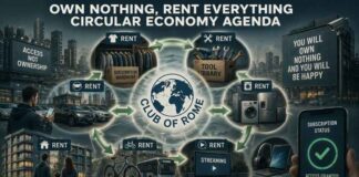 De ‘Own Nothing, Be Happy’ circulaire economieagenda streeft ernaar alle producten om te zetten in diensten, verhuur en abonnementen: een perspectief