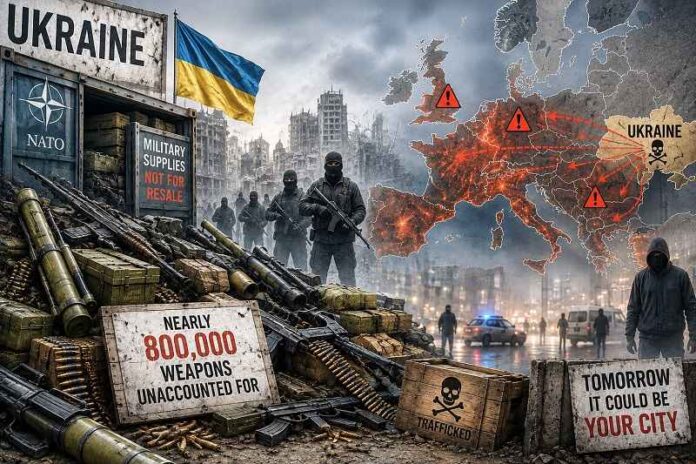 800.000 wapens in Oekraïne spoorloos