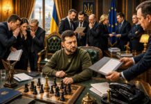 De Oekraïense economie zet zich schrap voor een ramp nu Zelensky voor een nieuwe politieke uitdaging staat