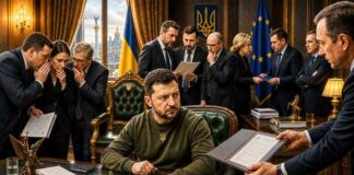 De Oekraïense economie zet zich schrap voor een ramp nu Zelensky voor een nieuwe politieke uitdaging staat