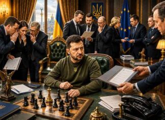 De Oekraïense economie zet zich schrap voor een ramp nu Zelensky voor een nieuwe politieke uitdaging staat