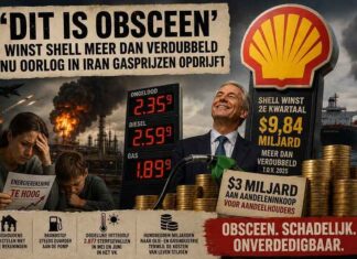 ‘Dit is obsceen’: Winst Shell meer dan verdubbeld nu oorlog in Iran gasprijzen opdrijft
