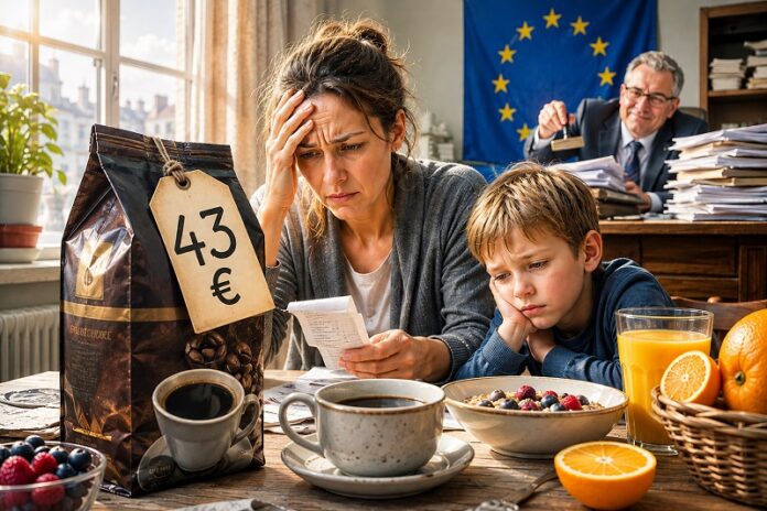 Een pak koffie van 43 euro