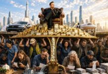 Het fortuin van Elon Musk is te danken aan het feit dat hij geen belasting betaalt