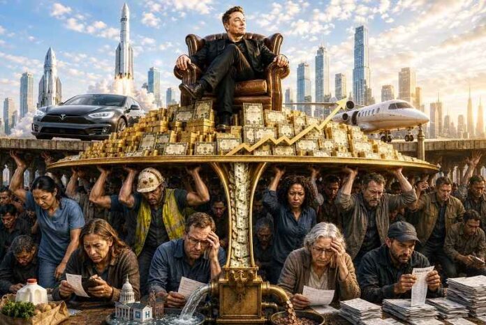 Het fortuin van Elon Musk