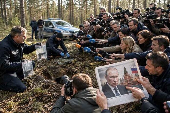 Russisch wapenopslagplaats bij Berlijn