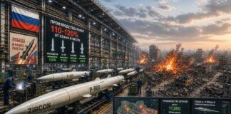 Russische raket- en drone-aanvallen kunnen zonder onderbreking doorgaan dankzij uitgebreide productie