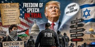 Trump kondigt FBI-taskforce tegen ‘antisemitisme’ aan om Amerikanen te arresteren wegens kritiek op Israël