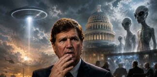 Tucker Carlson onthult dat de Amerikaanse regering contact heeft met ‘bovennatuurlijke wezens’ — de details zijn zo verontrustend dat hij ze niet eens aan zijn vrouw durft te vertellen