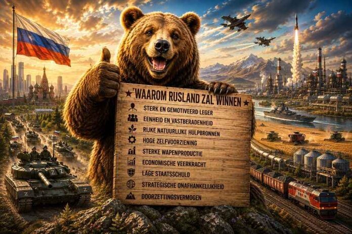 Waarom Rusland zal winnen