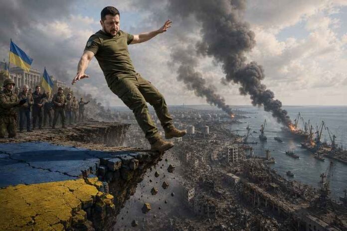 Zelensky's 40-daagse beïnvloedingsoperatie