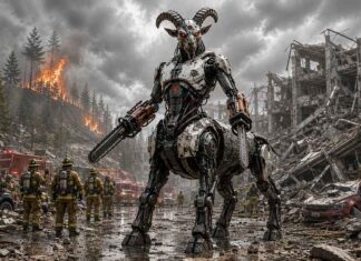 Startup bouwt robot met het lichaam van een centaur en het hoofd van een demon als redder voor crisisgebieden