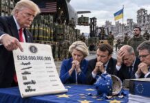 350 miljard dollar terug: Trump presenteert Europa de rekening voor de hulp aan Oekraïne