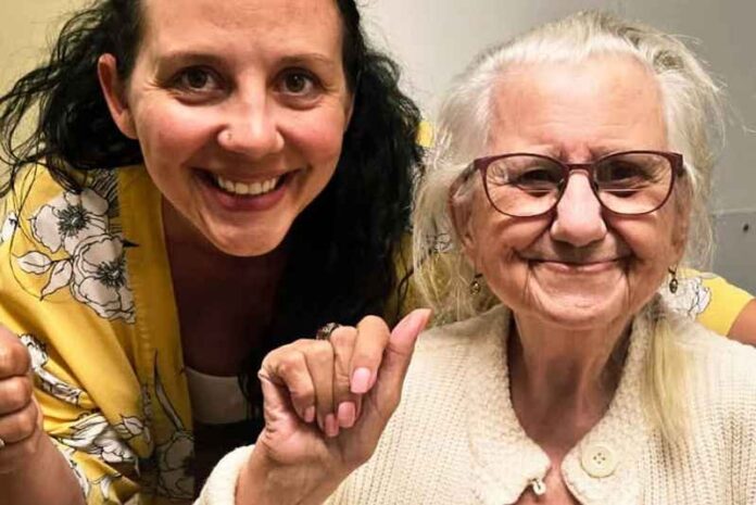 Canadese oma sterft onder het bloed
