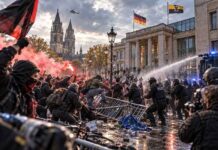 De Bondsrepubliek op het puntje van haar stoel nu het fascisme met een historische verkiezing terug lijkt te keren in Saksen-Anhalt