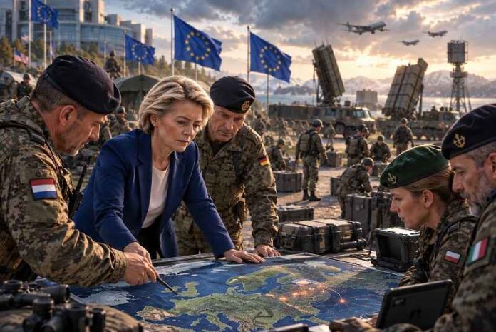 De Europese Unie wil zich omvormen tot een NAVO-achtig veiligheidsblok