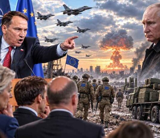 De NAVO kan Rusland verslaan? De Poolse Sikorski is een gevaarlijke idioot die de klemgeraakte Europese elites uit de wind houdt
