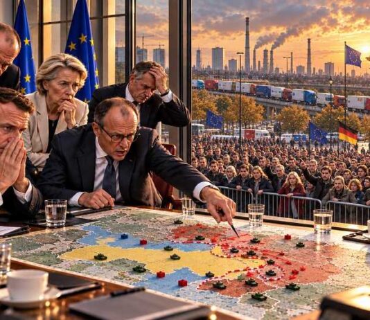 De kreten van de nederlaag: waarom Europa’s oorlogspaniek de angst voor de onvermijdelijke Russische overwinning verhult