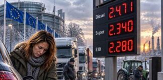 Dieselprijs schiet naar recordhoogten in heel Europa