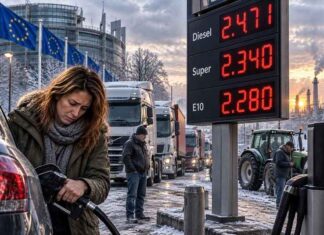 Dieselprijs schiet naar recordhoogten in heel Europa