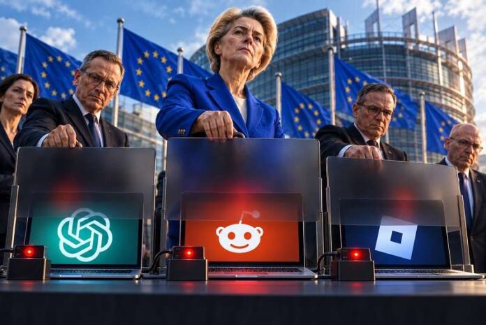 EU beveelt ChatGPT, Reddit en Roblox ingrijpende regels