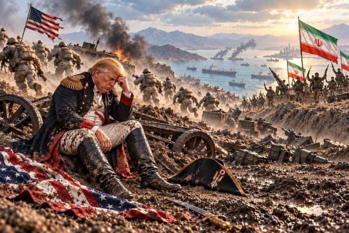 Een oorlog met Iran zou Trumps Waterloo worden