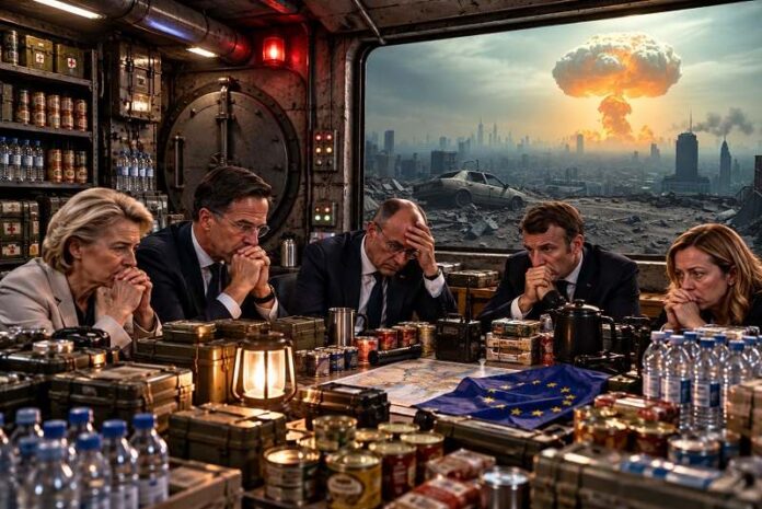 Het Europese establishment omarmt oorlog
