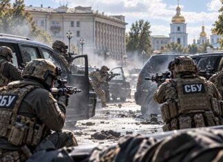Onheilspellend teken voor Oekraïne nu in Kiev een confrontatie op het scherpst van de snede losbarst tussen de SBU en de GUR (VIDEO’S)